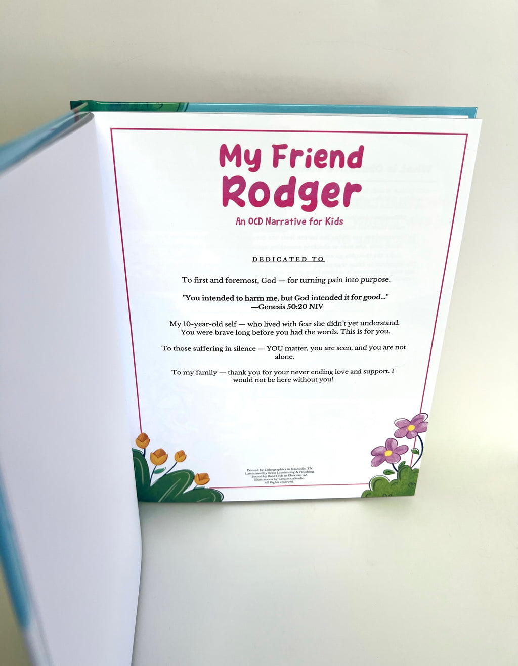 My Friend Rodger: an OCD Narrative for kids